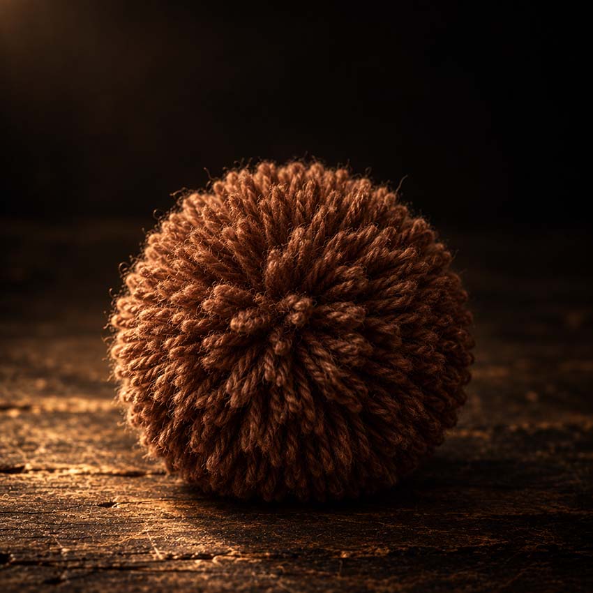 Le pompon, le petit geste qui change tout.