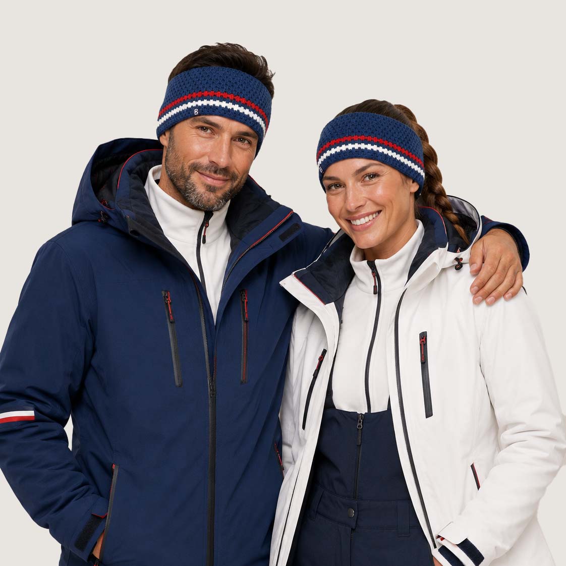 Bandeau ski bleu