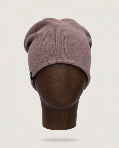 Bonnet Cachemire marron