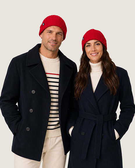 Bonnet docker rouge