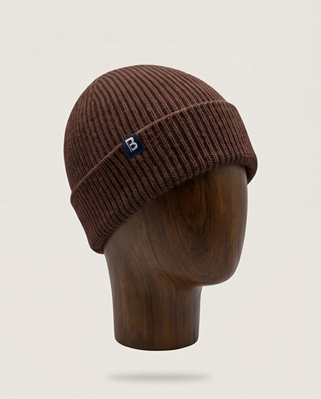 Bonnet Mérinos marron