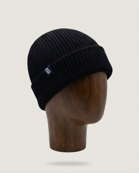 Bonnet Mérinos noir