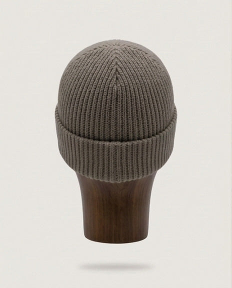 Bonnet Mérinos taupe
