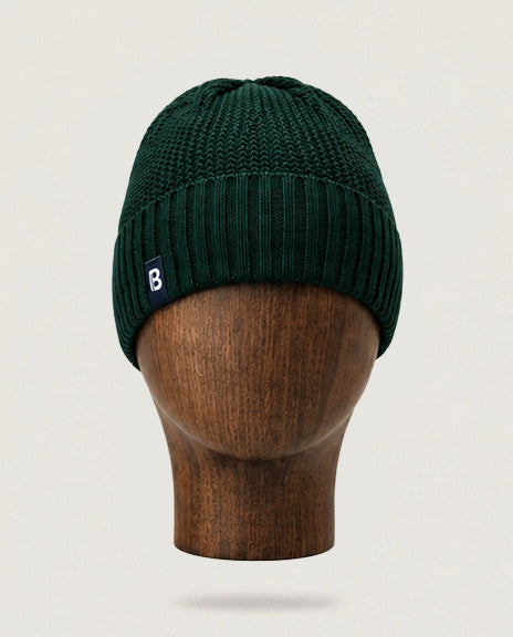 Bonnet vintage vert