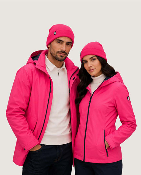 Bonnet fluo rose