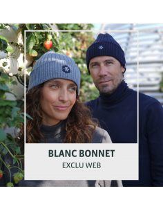 Blanc Bonnet - Bonnet et écharpe made in France - Lyon