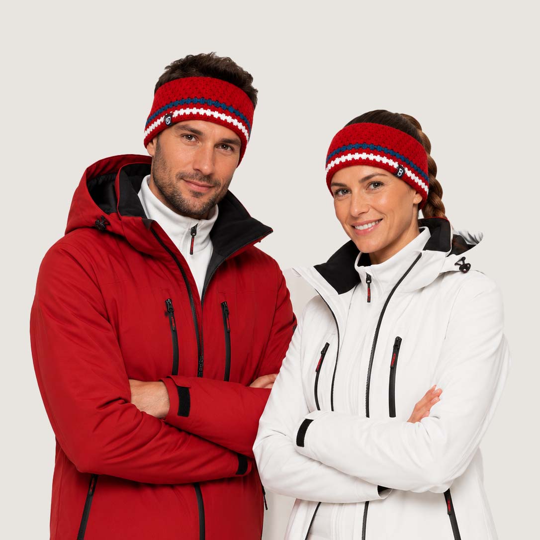 Bandeau ski  rouge
