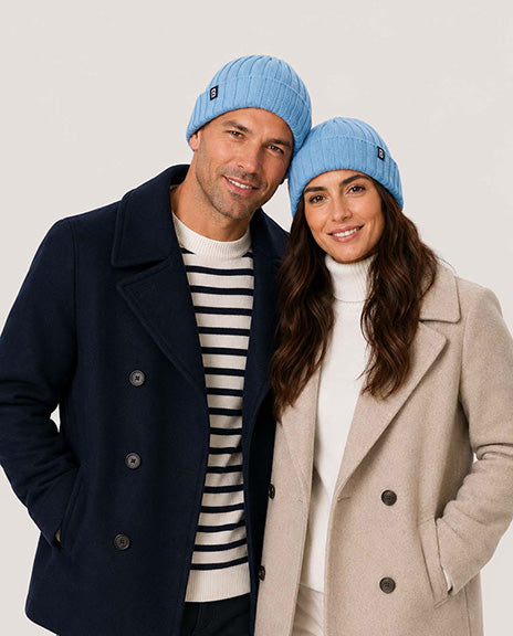 Bonnet docker bleu ciel
