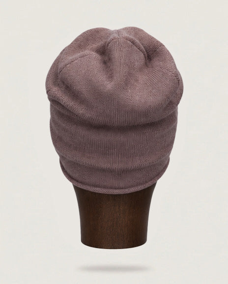 Bonnet Cachemire marron