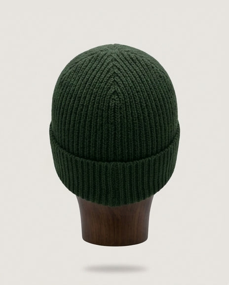 Bonnet Mérinos kaki