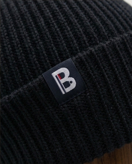 Bonnet Mérinos noir
