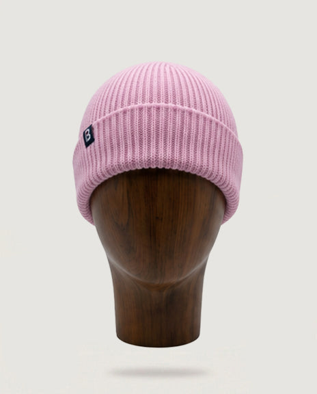 Bonnet Mérinos rose