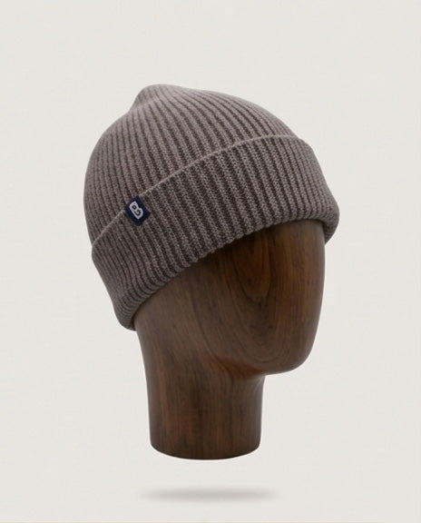 Bonnet Mérinos taupe