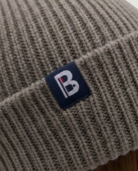 Bonnet Mérinos taupe