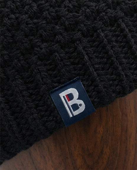 Bonnet Pompon noir