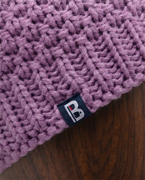 Bonnet Pompon rose