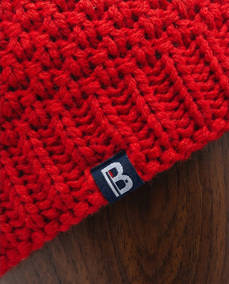 Bonnet Pompon rouge