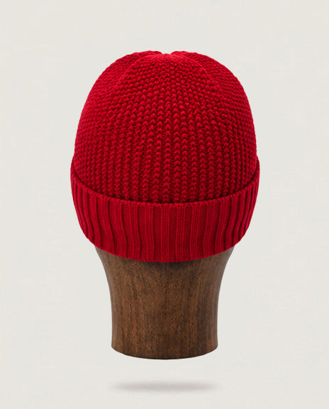 Bonnet vintage rouge