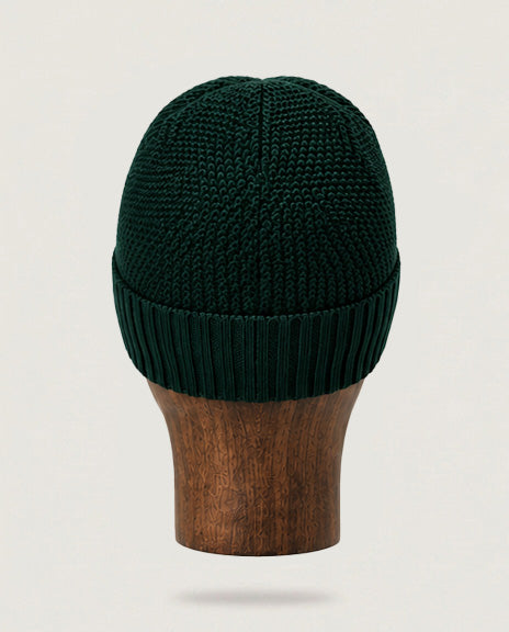 Bonnet vintage vert