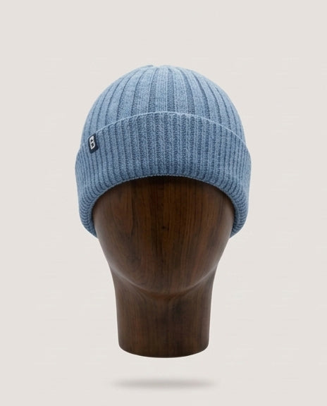 Bonnet coton jeans bleu clair
