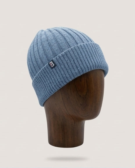 Bonnet coton jeans bleu clair