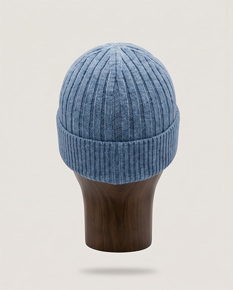 Bonnet coton jeans bleu clair