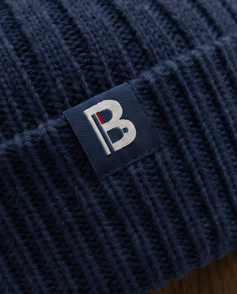 Bonnet coton jeans marine