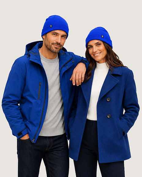 Bonnet marin bleu électrique