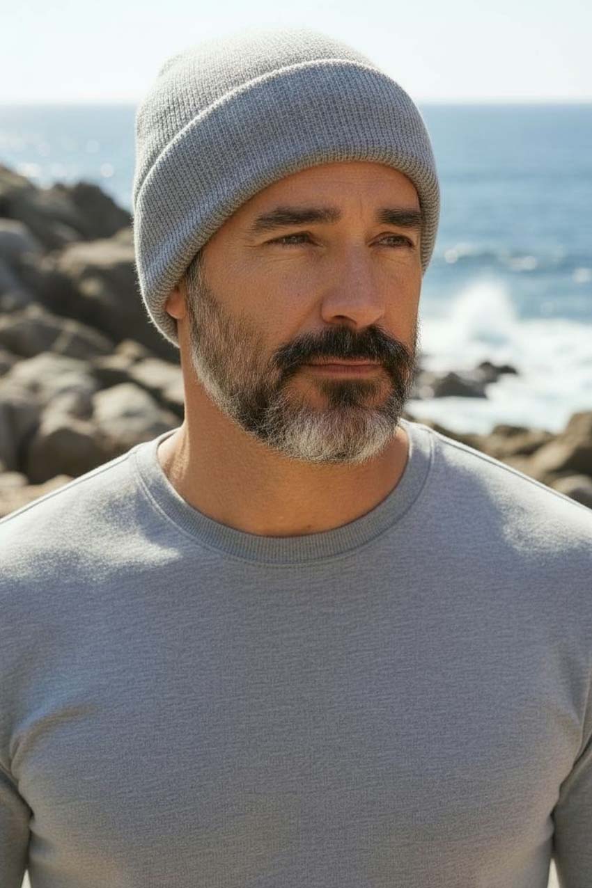 Bonnet marin gris