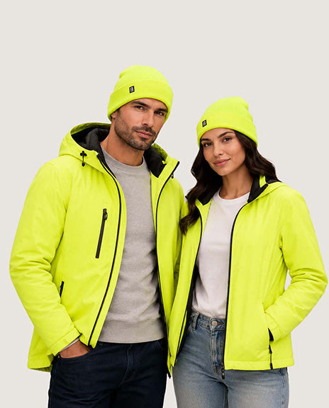 Bonnet fluo jaune