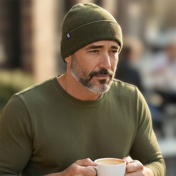 Bonnet Kaki Marin - Blanc Bonnet