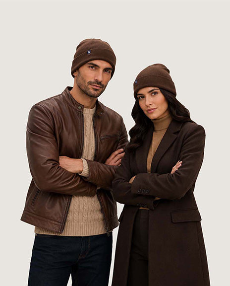 Bonnet marin marron