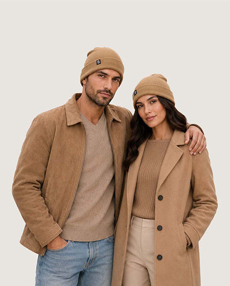 Bonnet marin marron clair