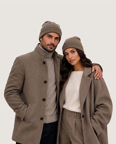Bonnet marin taupe