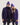 Bonnet pompon violet