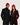 Bonnet vintage rouge