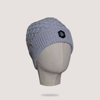 Bonnet Bordeaux gris